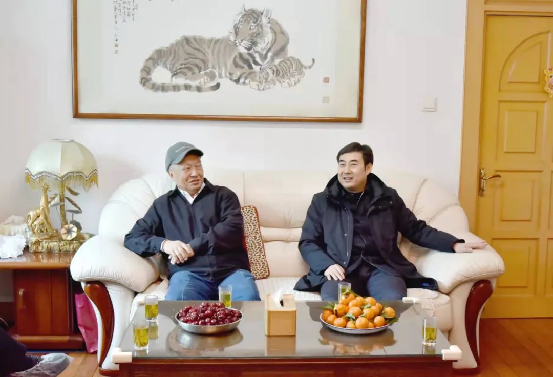 吴澜吴世民李景玉高巍走访看望正市级老领导