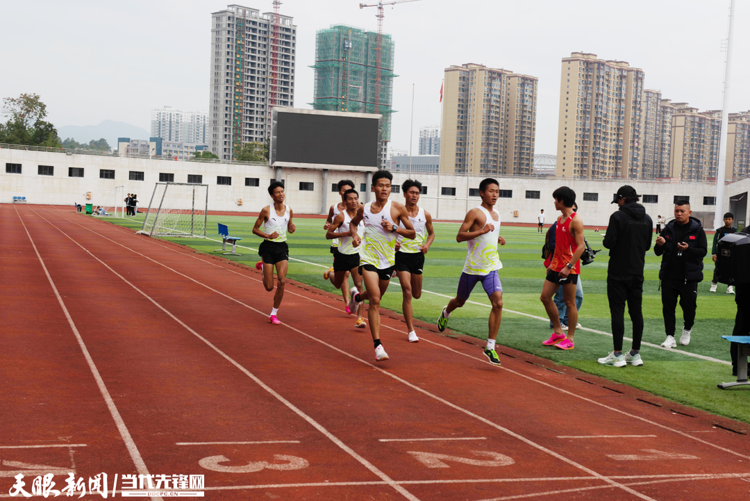 省体工队中长跑运动员在务川集训