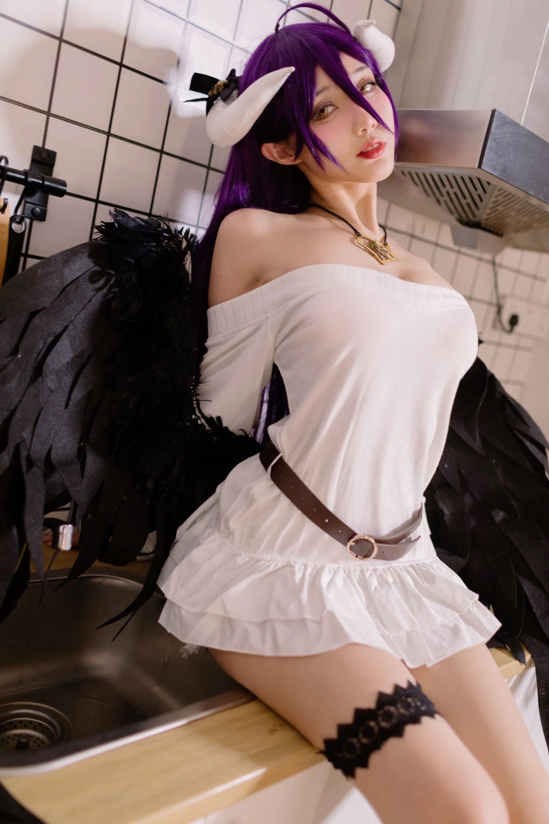 《overlord》雅儿贝德cosplay