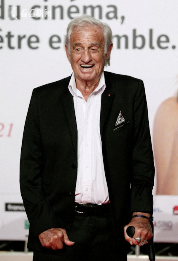 法国影星让-保罗·贝尔蒙多去世 马克龙发文悼念