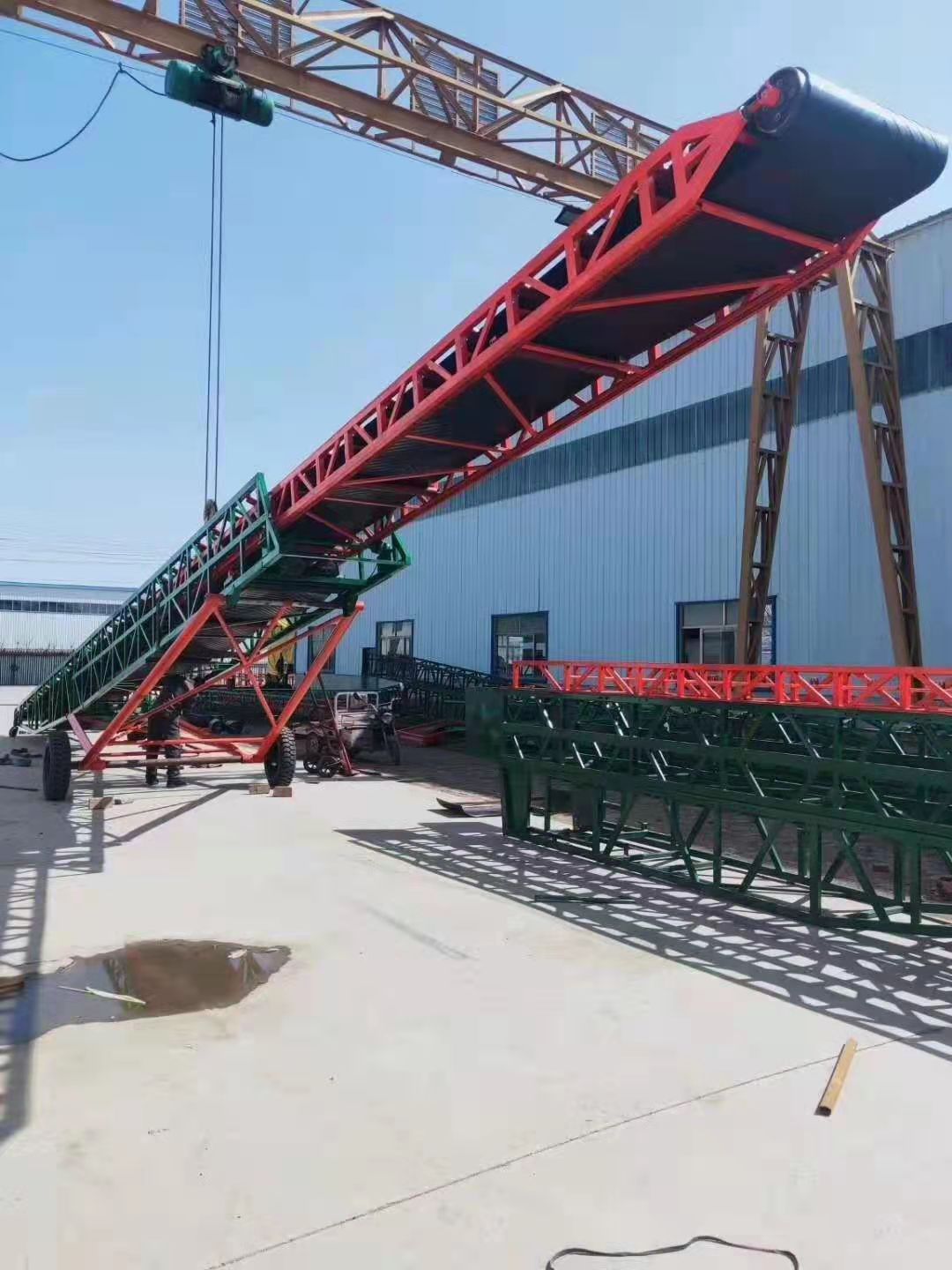 移动式散包两用胶带输送机