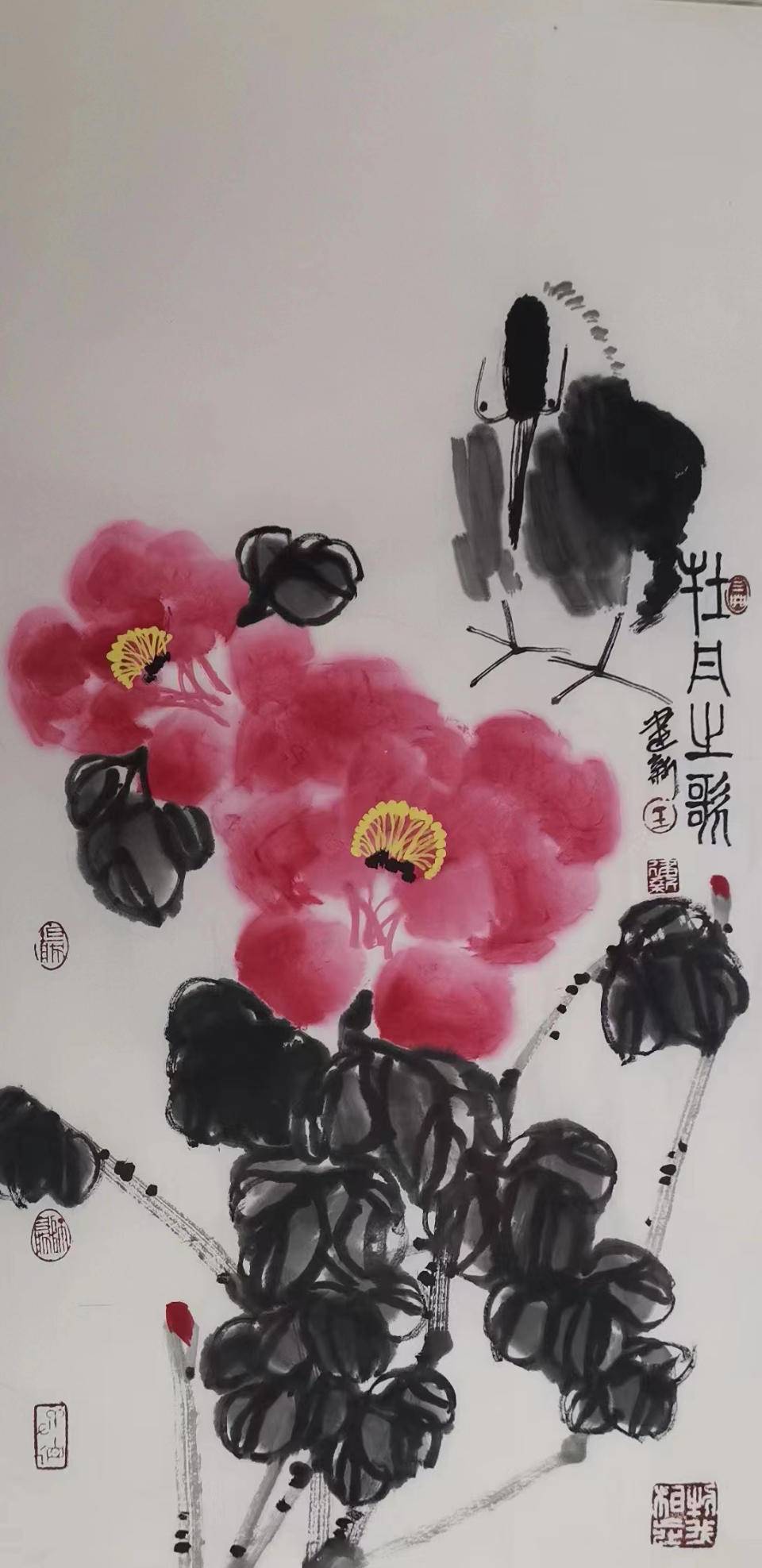 春已近 万象新|王建新花鸟画新作