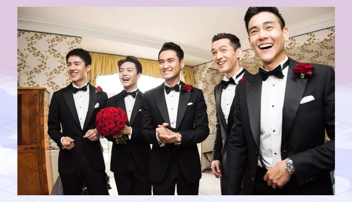 婚礼西装指南:明星着装引领时尚趋势