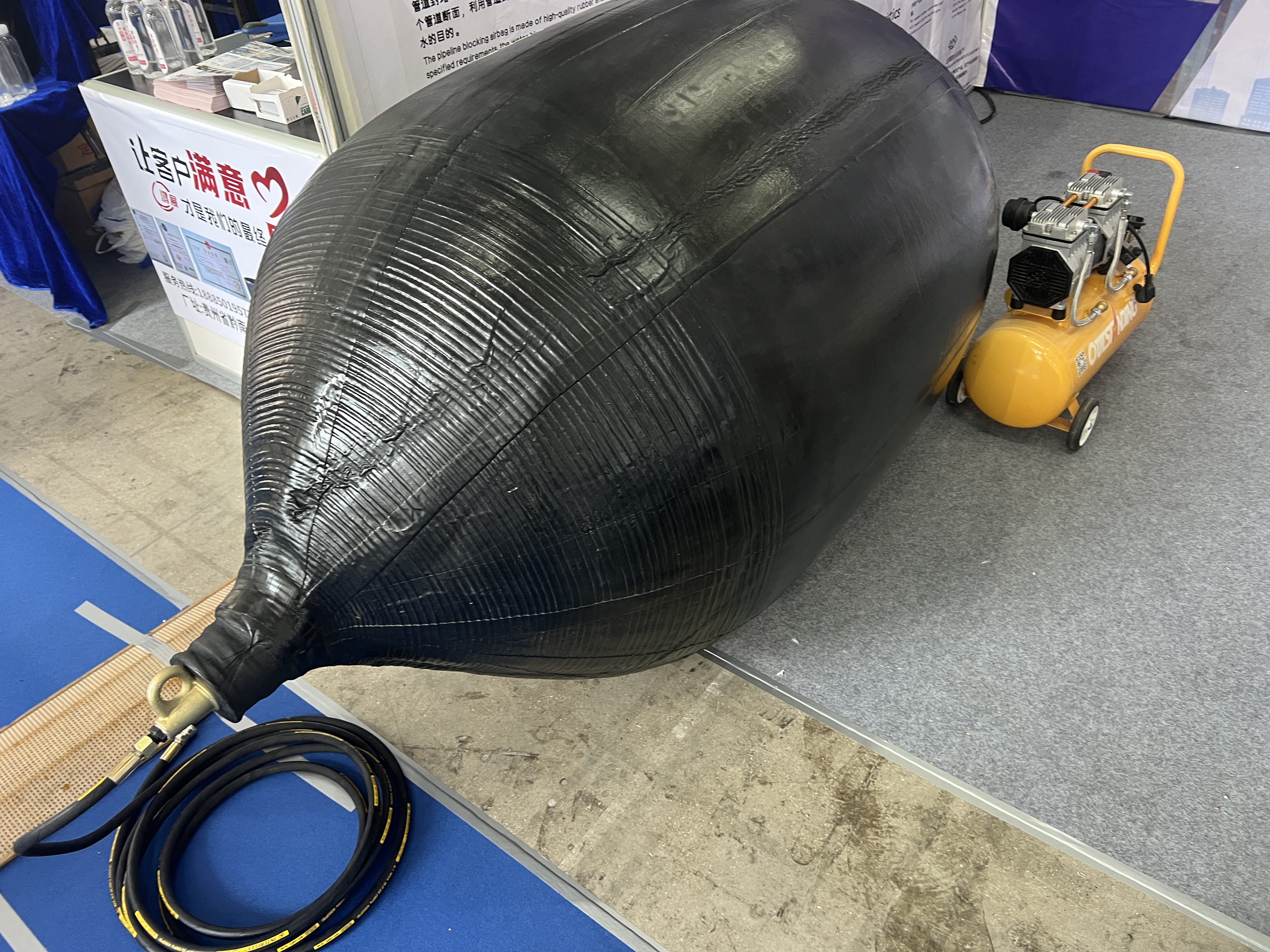 管道高压封堵气囊使用注意事项