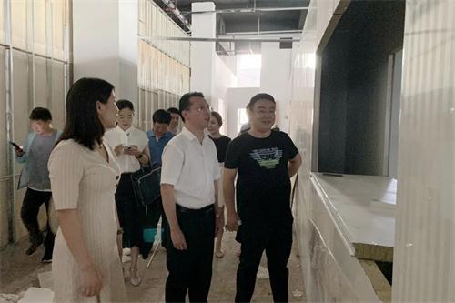 萍乡安源区委副书记邱伟督导凤凰街重点项目建设