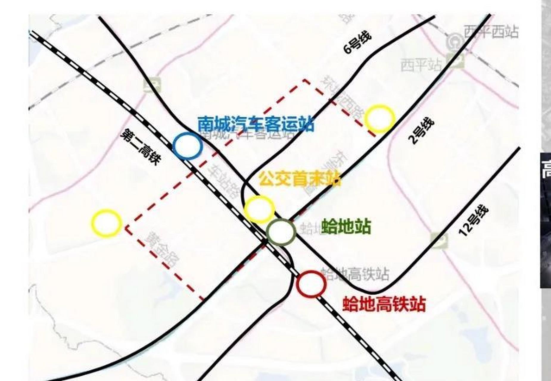 广深第二高铁东莞市区具体走线方案及设站选项 通过下面一些图示可见