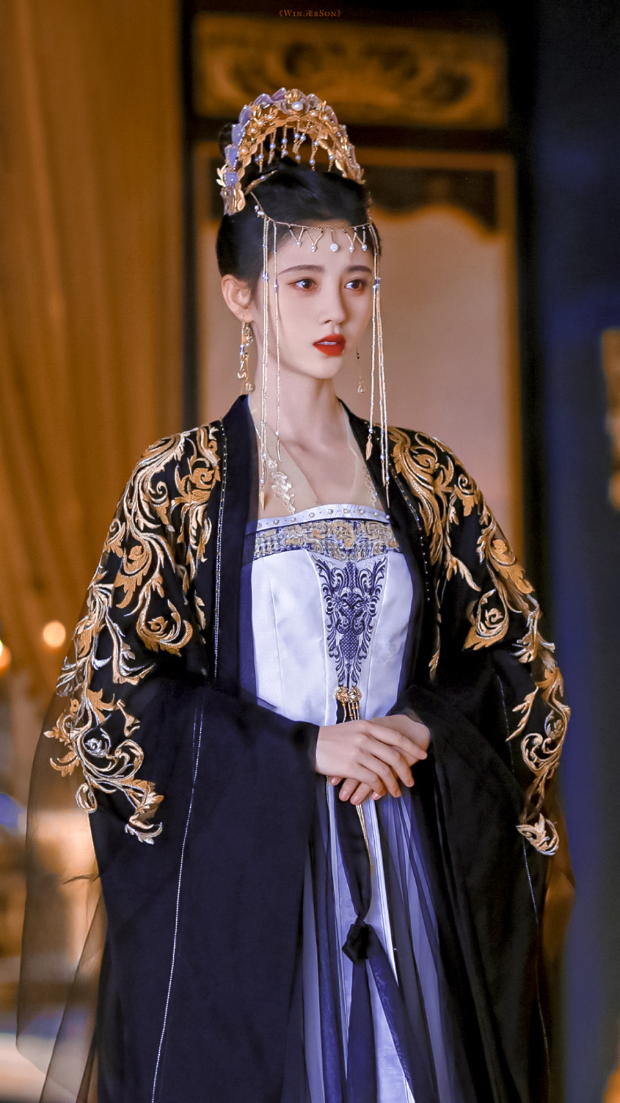 鞠婧祎新剧嘉南传提档,化身七仙女在线玩变装,造型费心思了