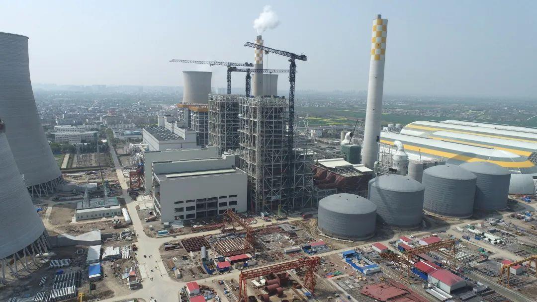 上海电气上海锅炉厂阜阳二期3号炉完成重要节点