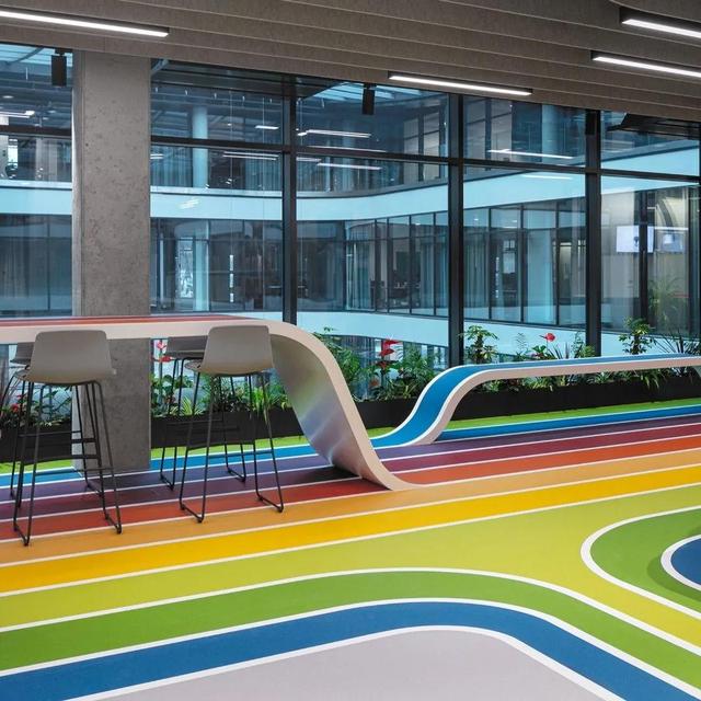 塑胶地板拼花铺装的优势