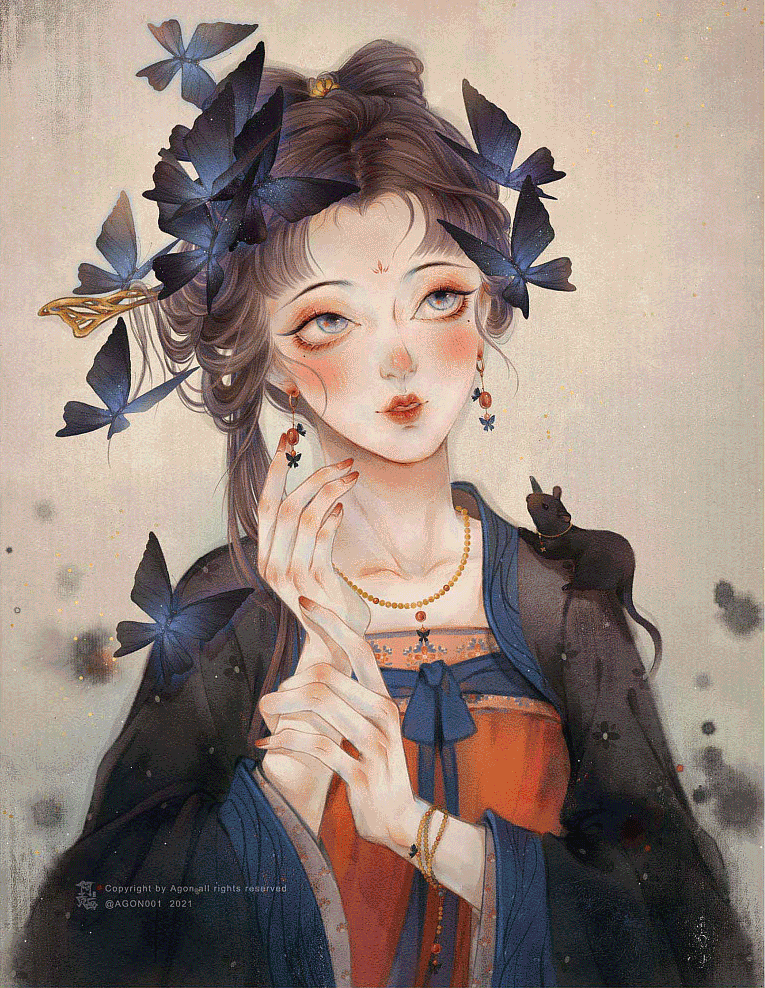 插画师「无敌阿贡」:对于画画,她不谈坚持,只是享受