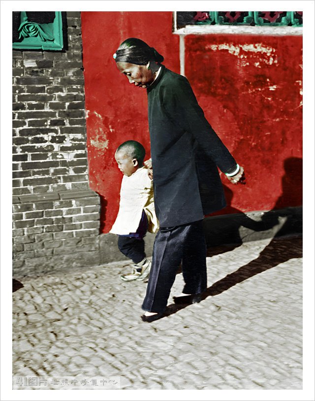 1912年,民国,老照片修复中的历史