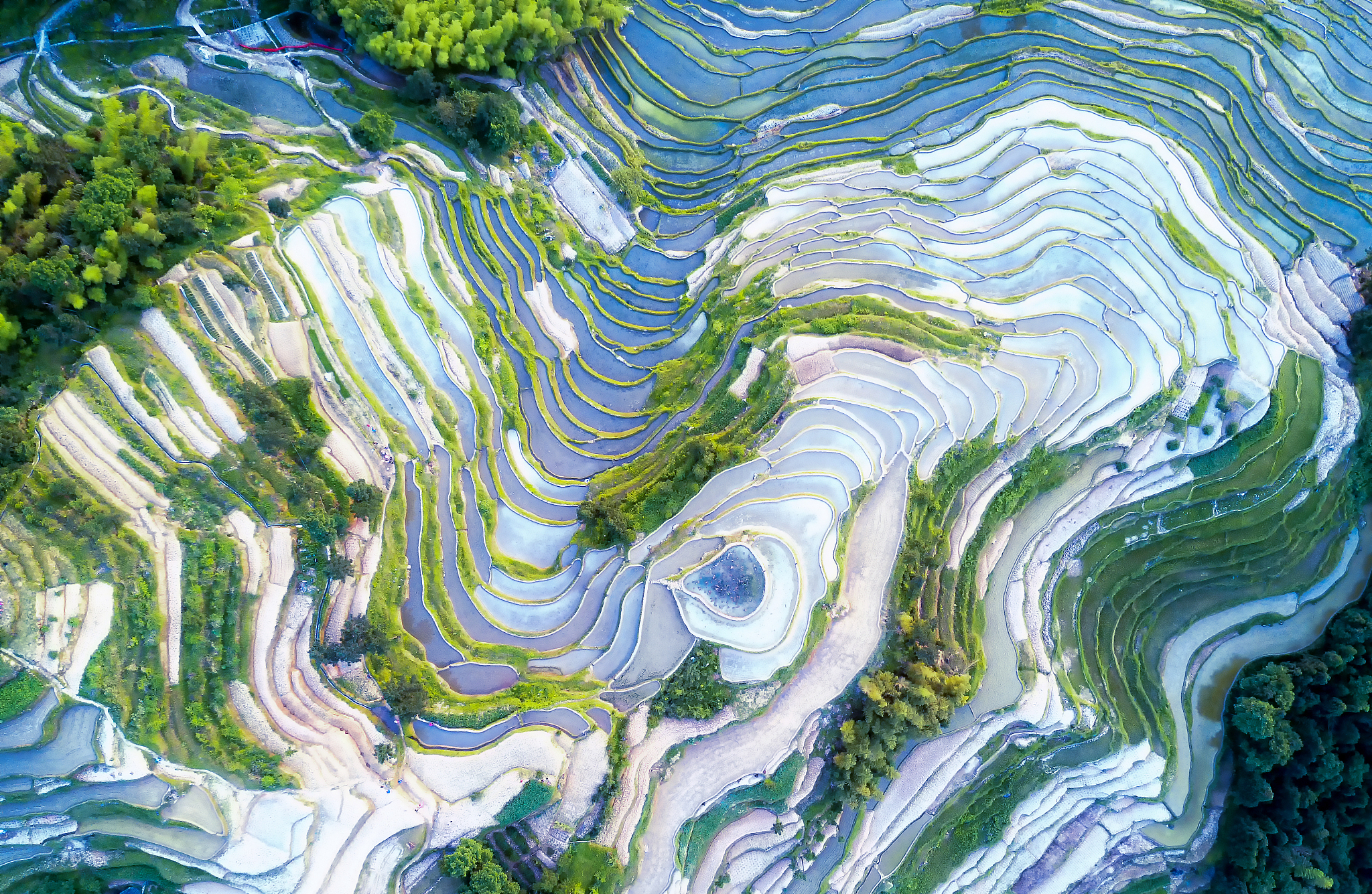 中国之美·最美梯田|"世遗"六大梯田,"天人合一"的杰作