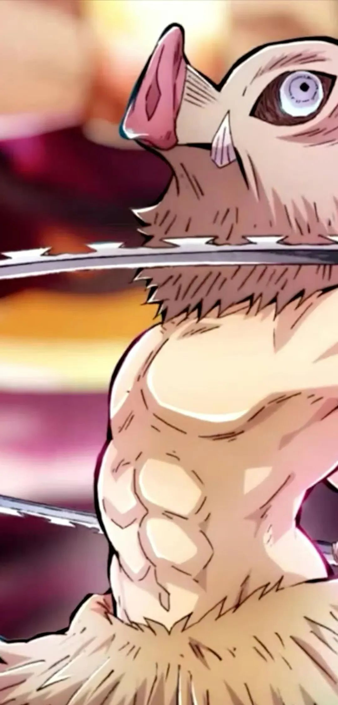 鬼灭之刃中的嘴平伊之助₁