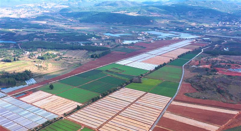 云南省宣威市高标准农田建设真正实现"藏粮于地"