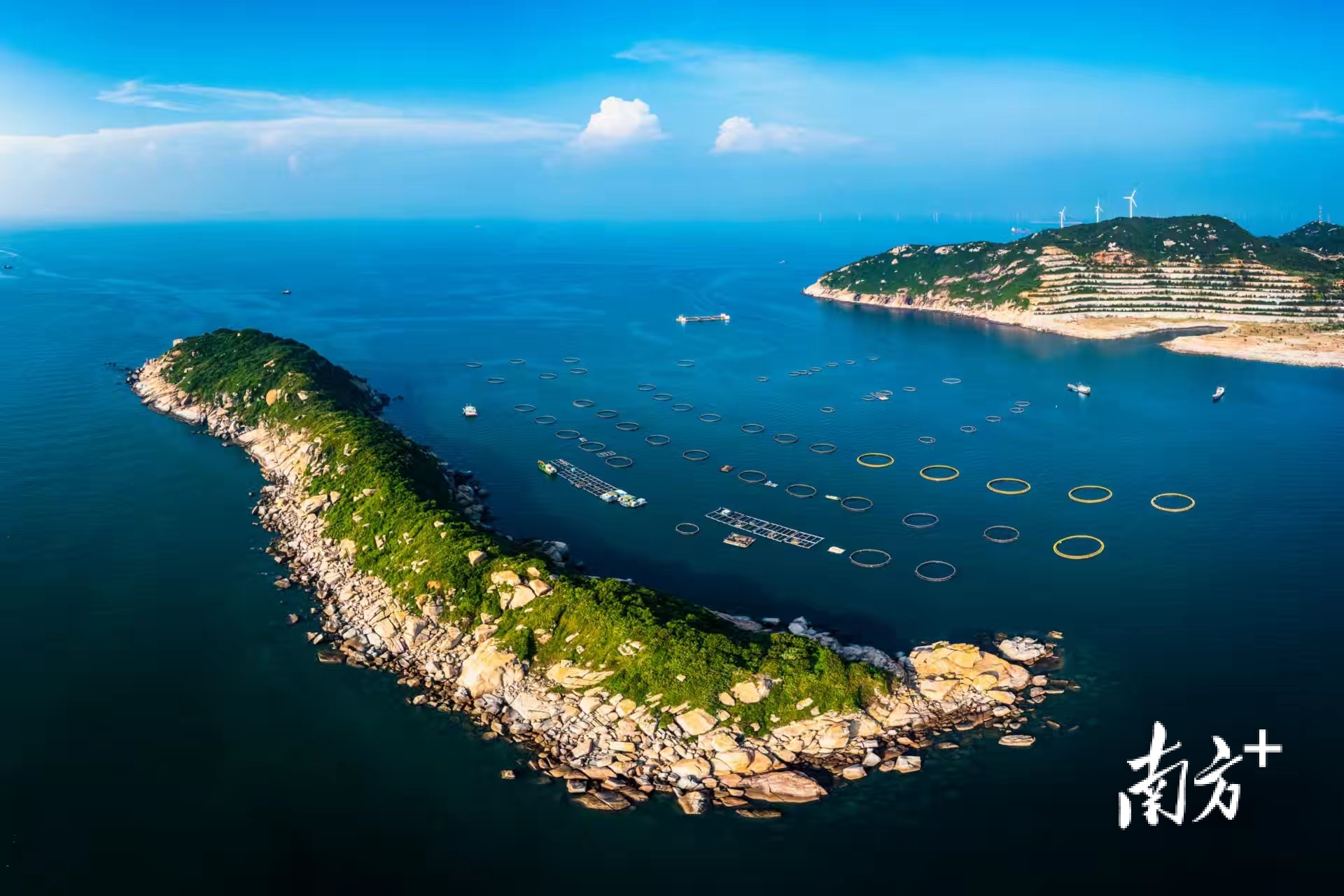 龙口海洋牧场图片