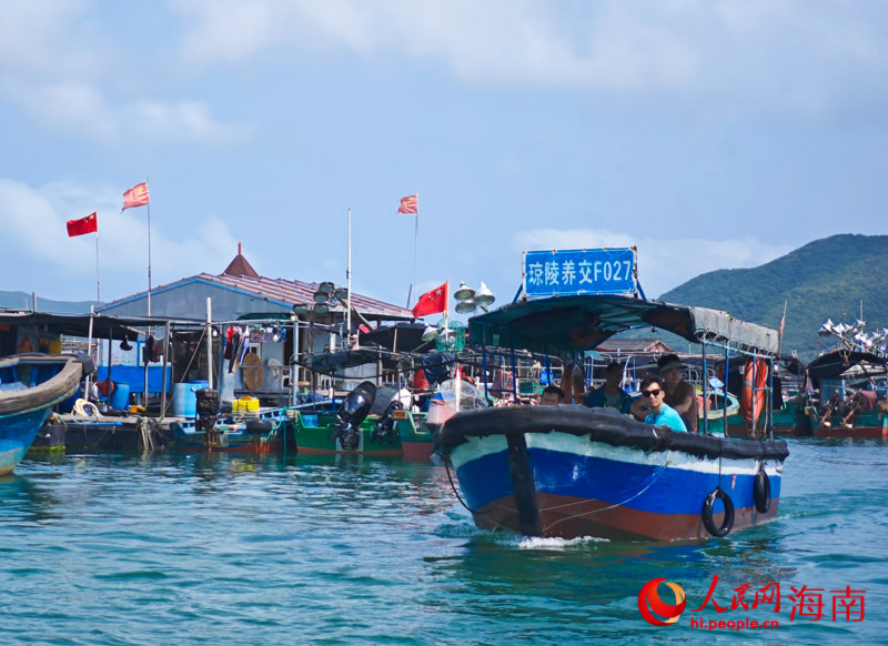 海南陵水:疍家漁排旅遊飯