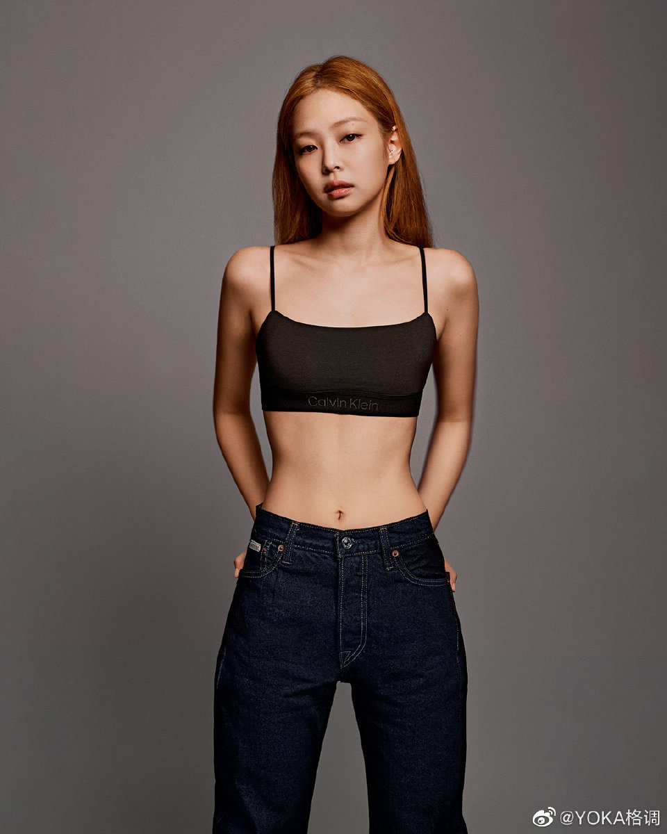 jennie x calvin klein 2022秋季系列视觉大片