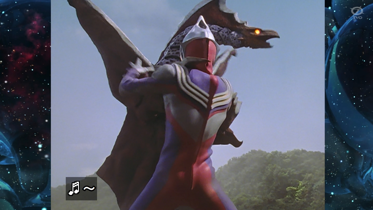 泽塔英雄传第一话:赛罗充当解说员,迪迦疯狂秀形态,三形态登场