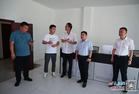 姚晗实地调研督导上饶高铁经济试验区创文工作