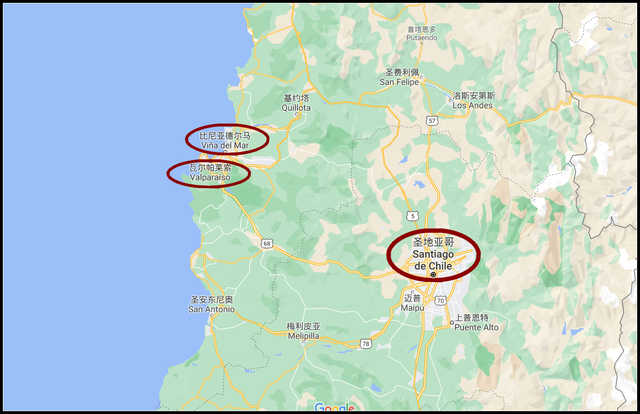 —多彩山城,天堂谷地,智利文化之都瓦尔帕莱索