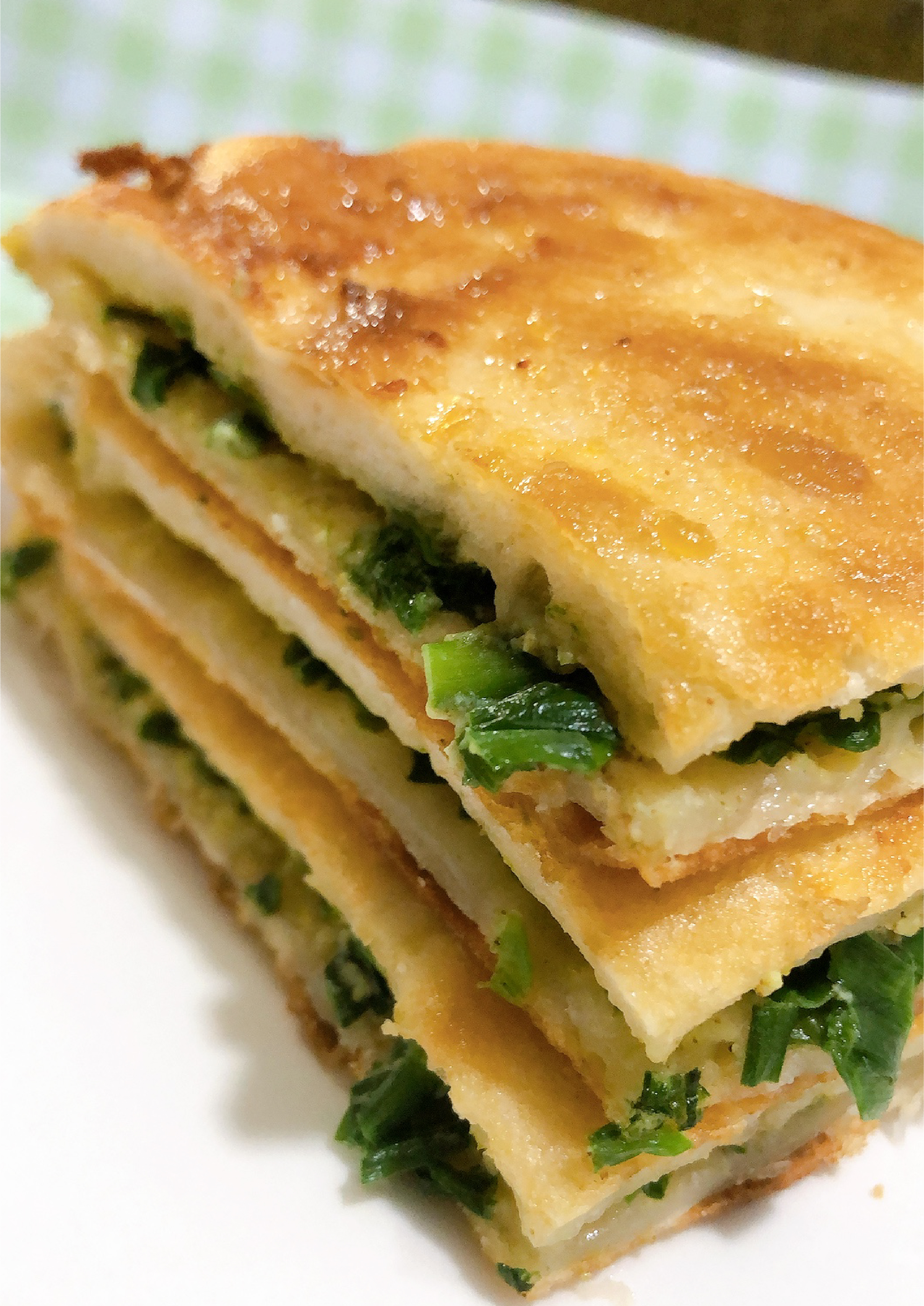 新手也可以一次做成的鸡蛋韭菜饼