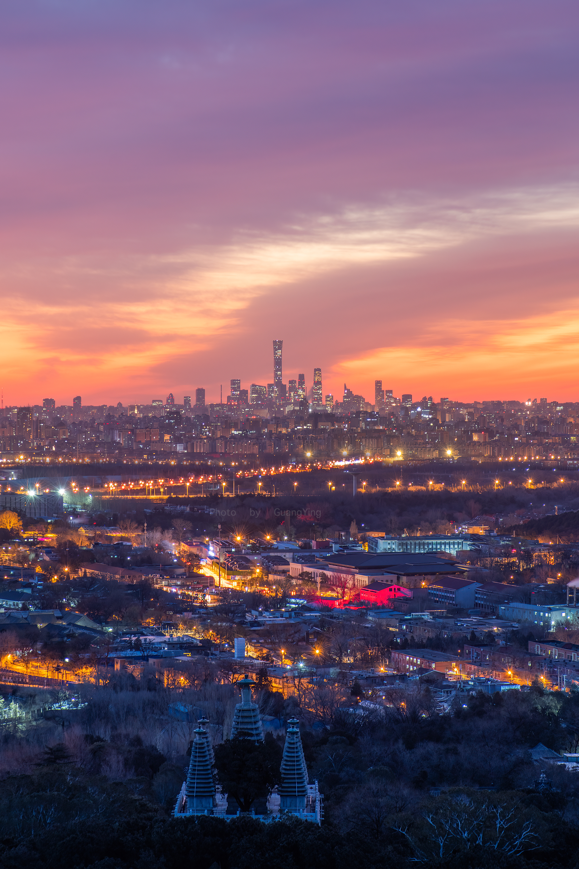 美图来袭|北京cbd华彩庆新年!