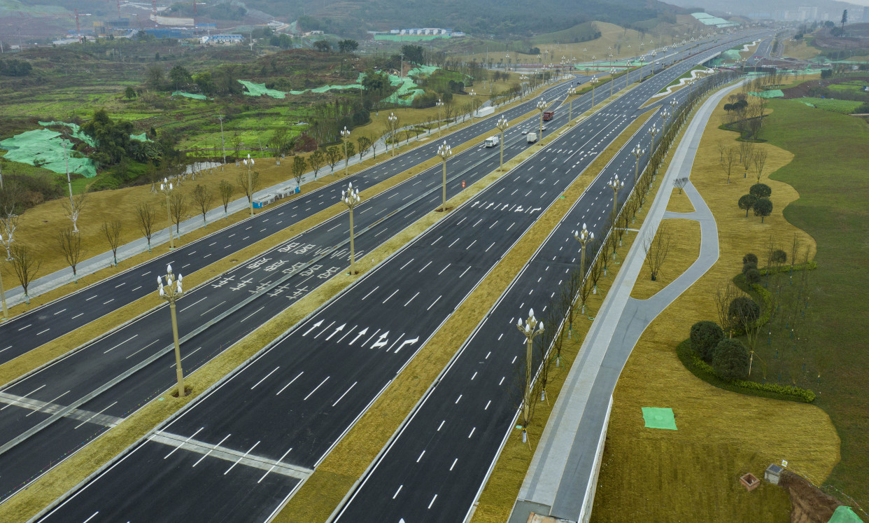 重庆科学大道一期预计9月主干道全线通车 期望早日修到江津支坪