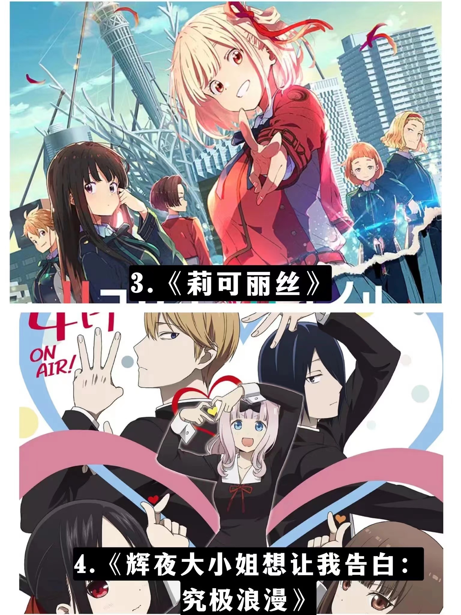 动漫诸神之战外网评选top10动漫,22年上映由网友投选出来的排名