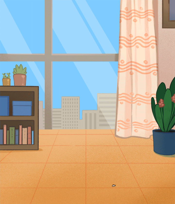 动图插画|大寒迎年