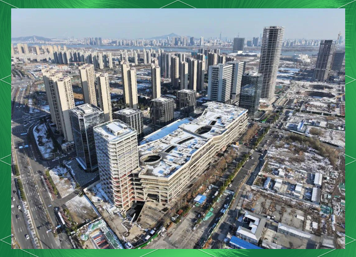 南京江北核心区三大商业综合体建设进展曝光,预计明年年中开业