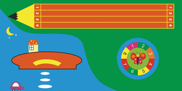 幼儿园适合用什么塑胶跑道