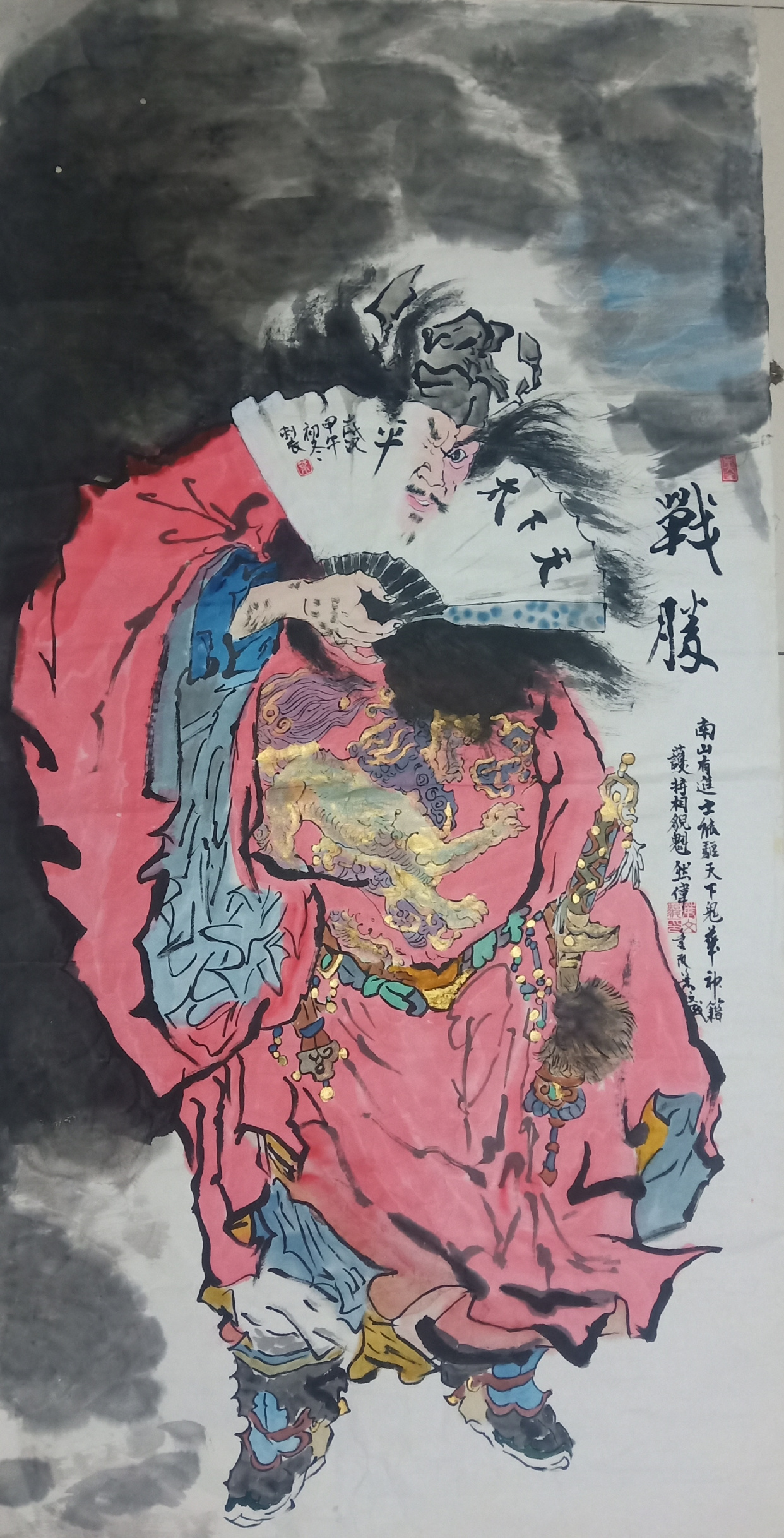 江苏省工艺美术学会会员,叶文骏水墨人物画作品欣赏