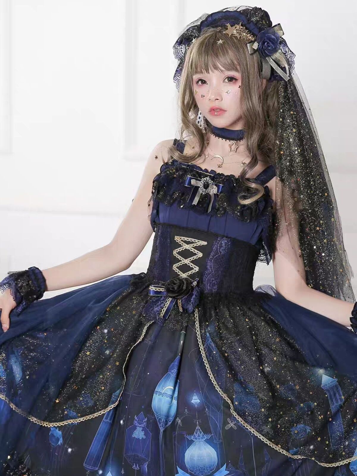 "头纱 洛丽塔"的搭配又要火了!自带端庄高贵感,显瘦还显白