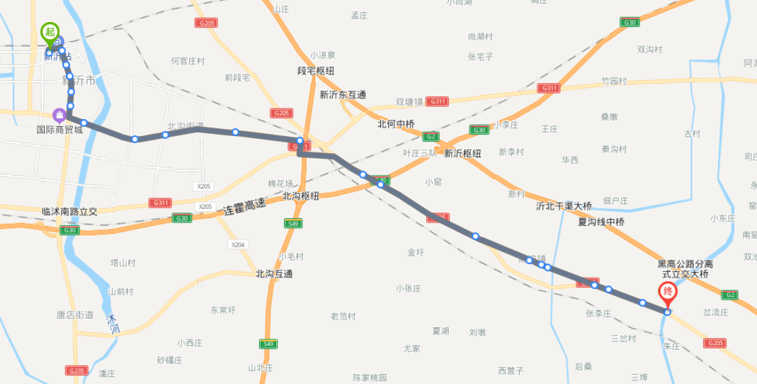 新沂市公交车路线图图片