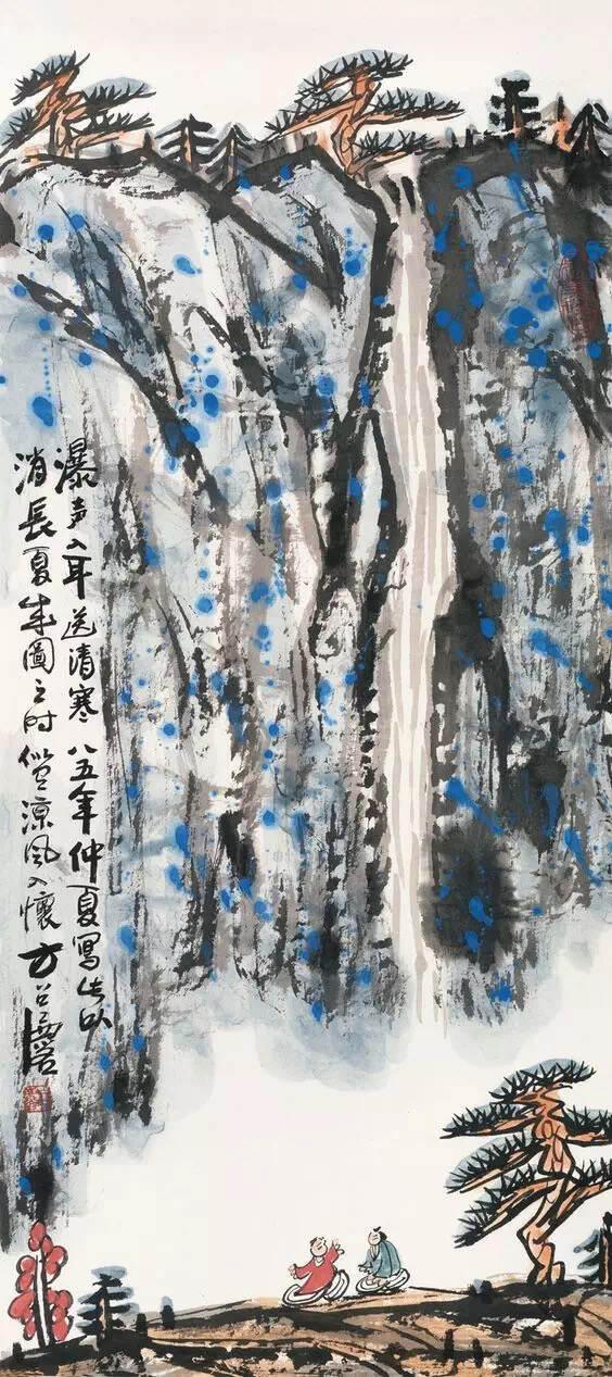 张大千高徒方召麐:早年丧夫,守寡56年养8孩子,一幅画换一套房