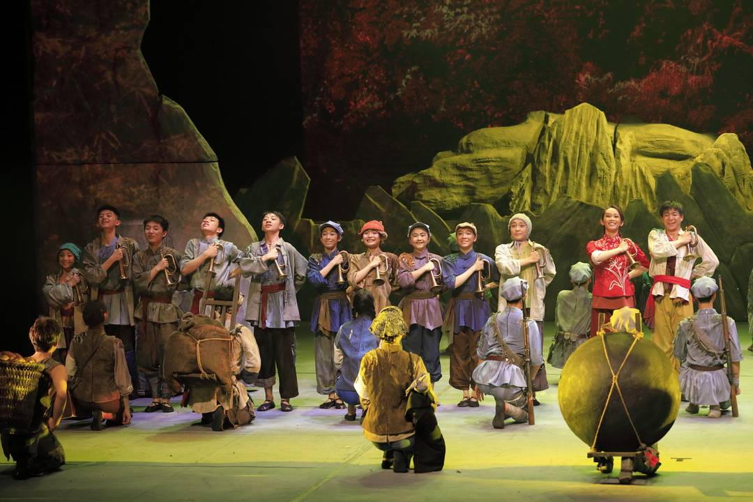 儿童剧《小军号》在四川巴中成功首演