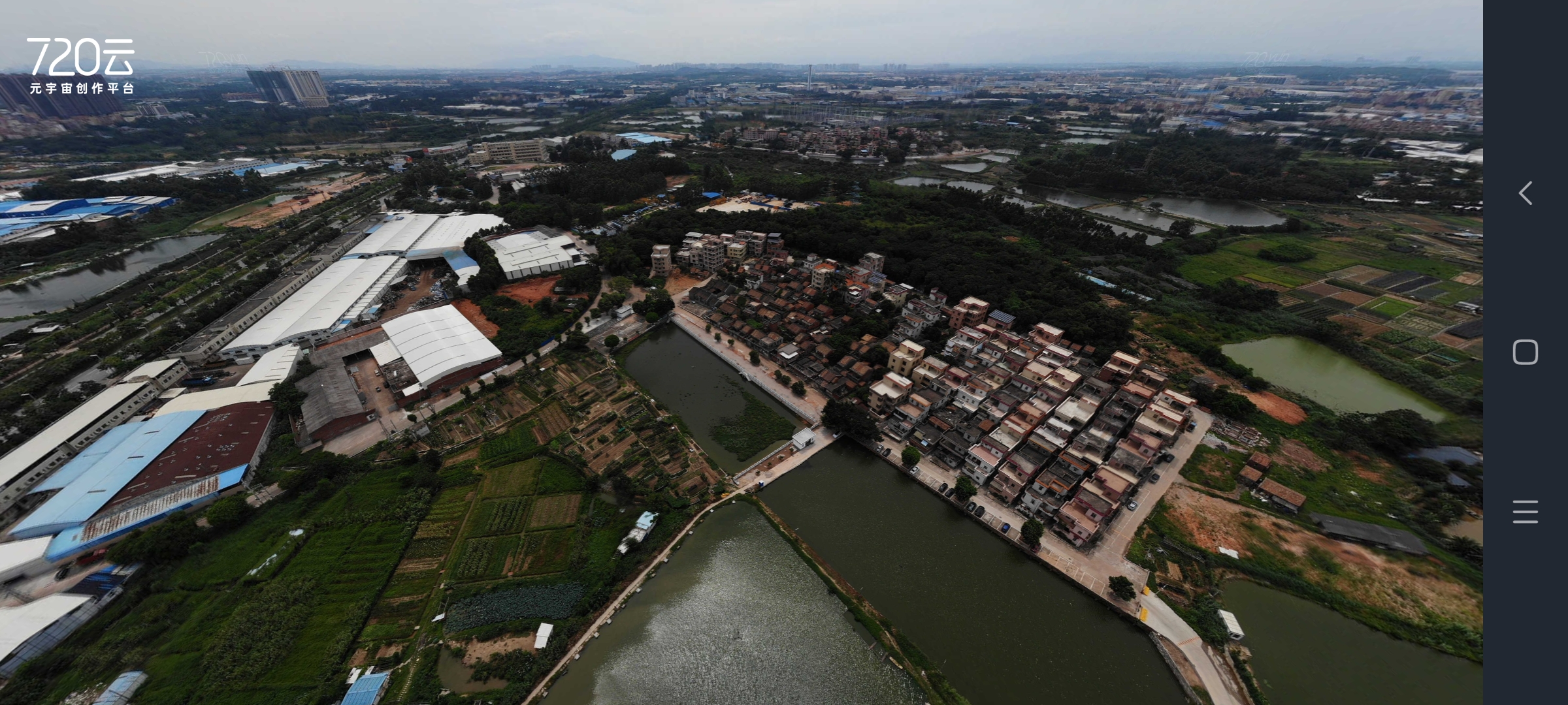 「原创」航拍:南海狮山镇塱下村(1)