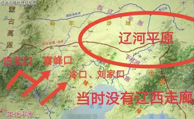 鐵嶺史《遼河流域地理結構圖》說鐵嶺