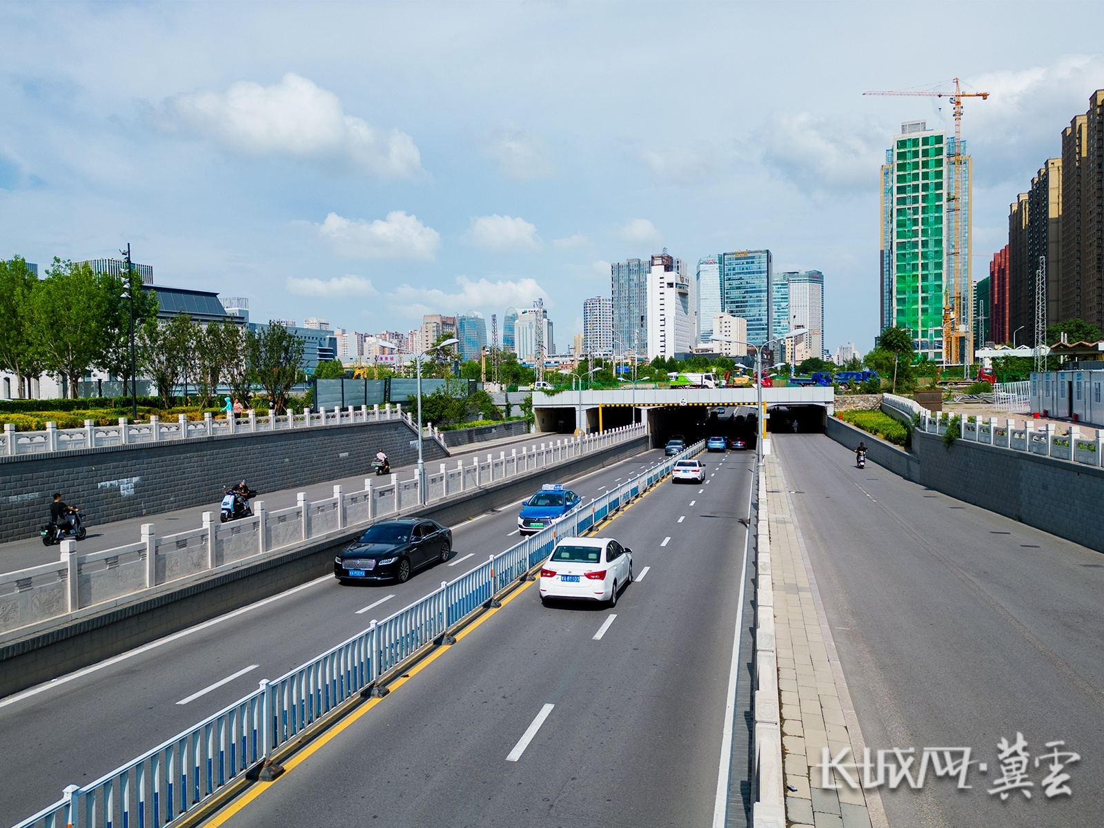 拉直"几"字弯 石家庄中山路地道桥即将填平