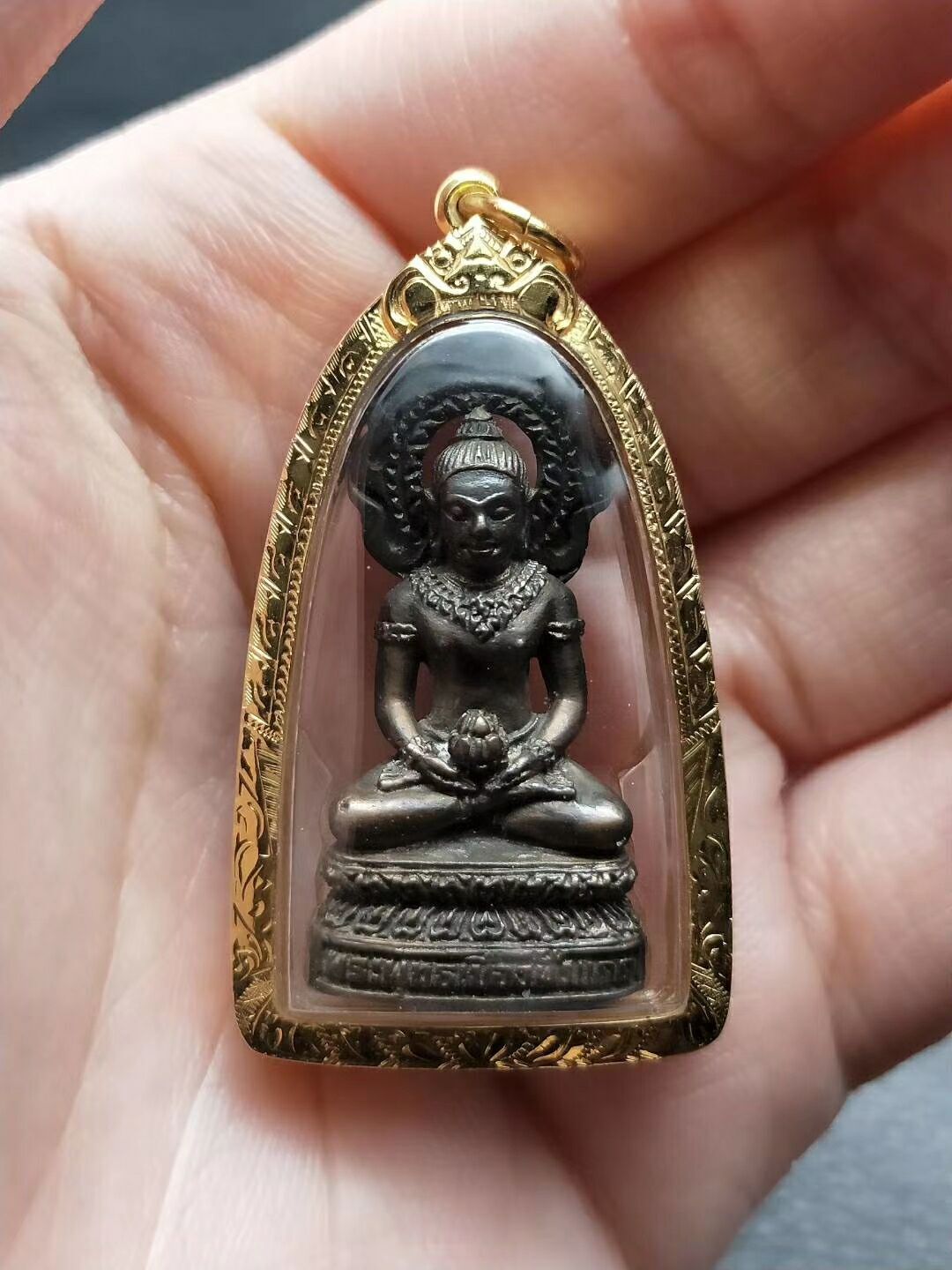 龙婆坤火焰药师佛2537,龙婆坤2537药师佛,泰国佛牌灵验吗?