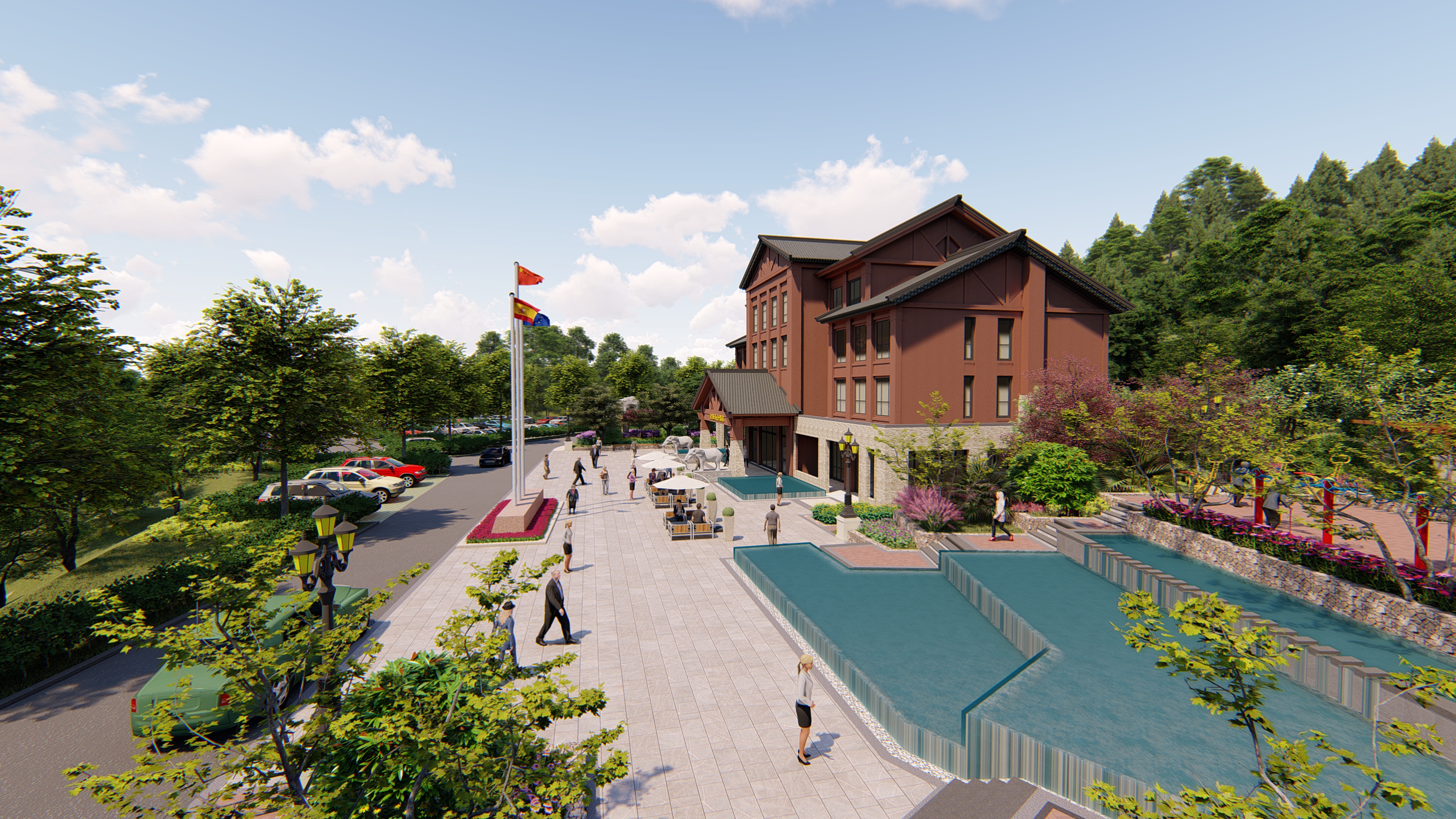 避暑房,贵州避暑房,温水避暑房「水泊凉山」