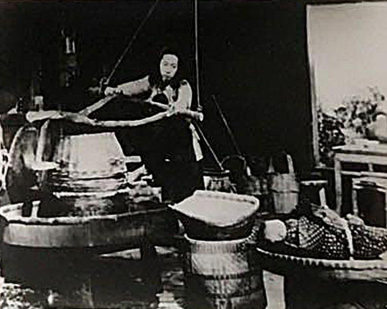 老照片——《翠岗红旗》剧照