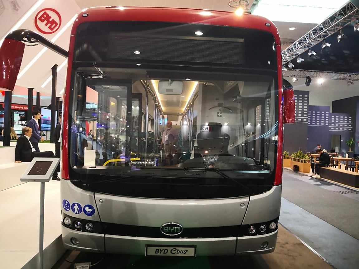 面向世界的比亚迪纯电动公交