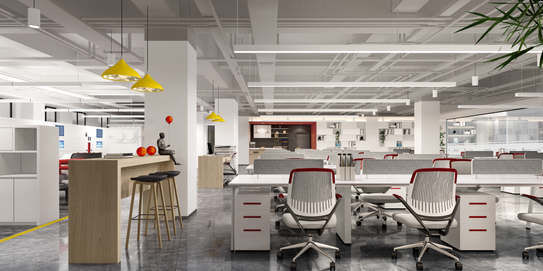 西安盛博飞电子科技公司办公室装修案例