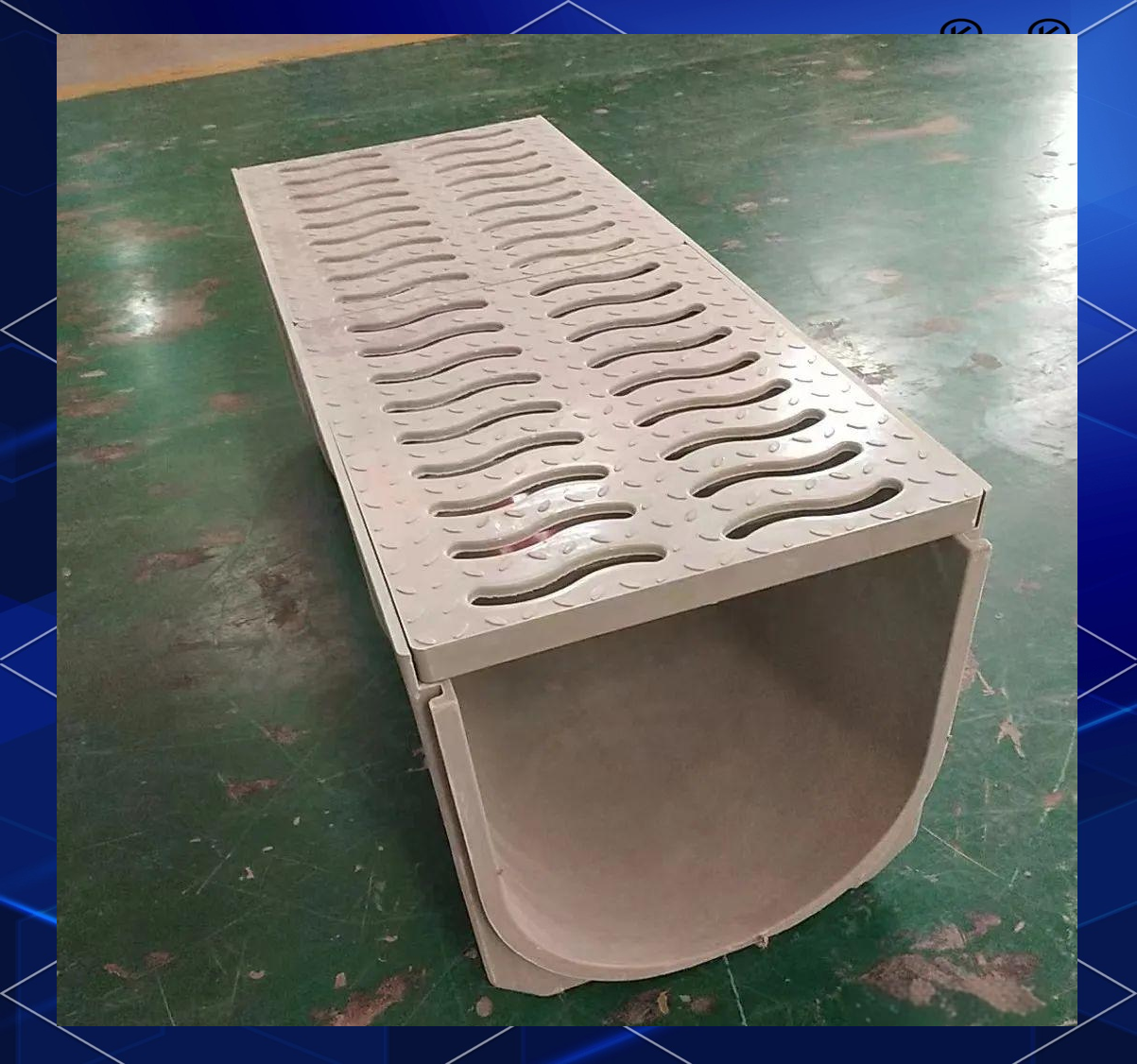 u型槽 树脂成品电缆沟槽及玻璃钢制品介绍