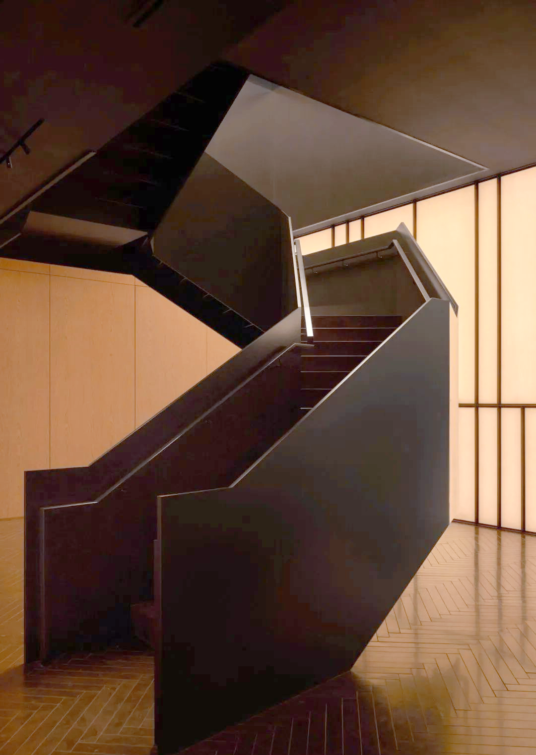 探访现代楼梯设计,简约风中的艺术匠心!