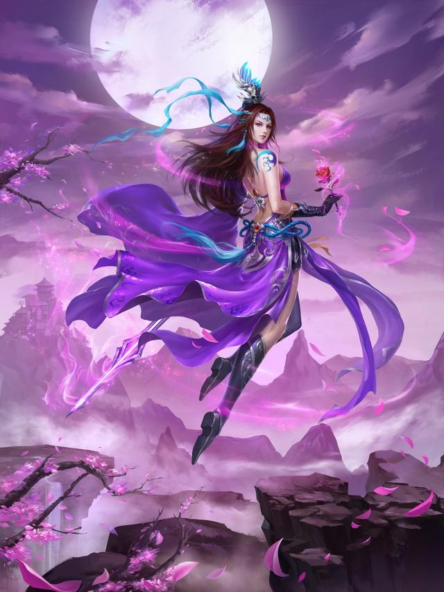 第六十四期|超美古风美女人物角色插画