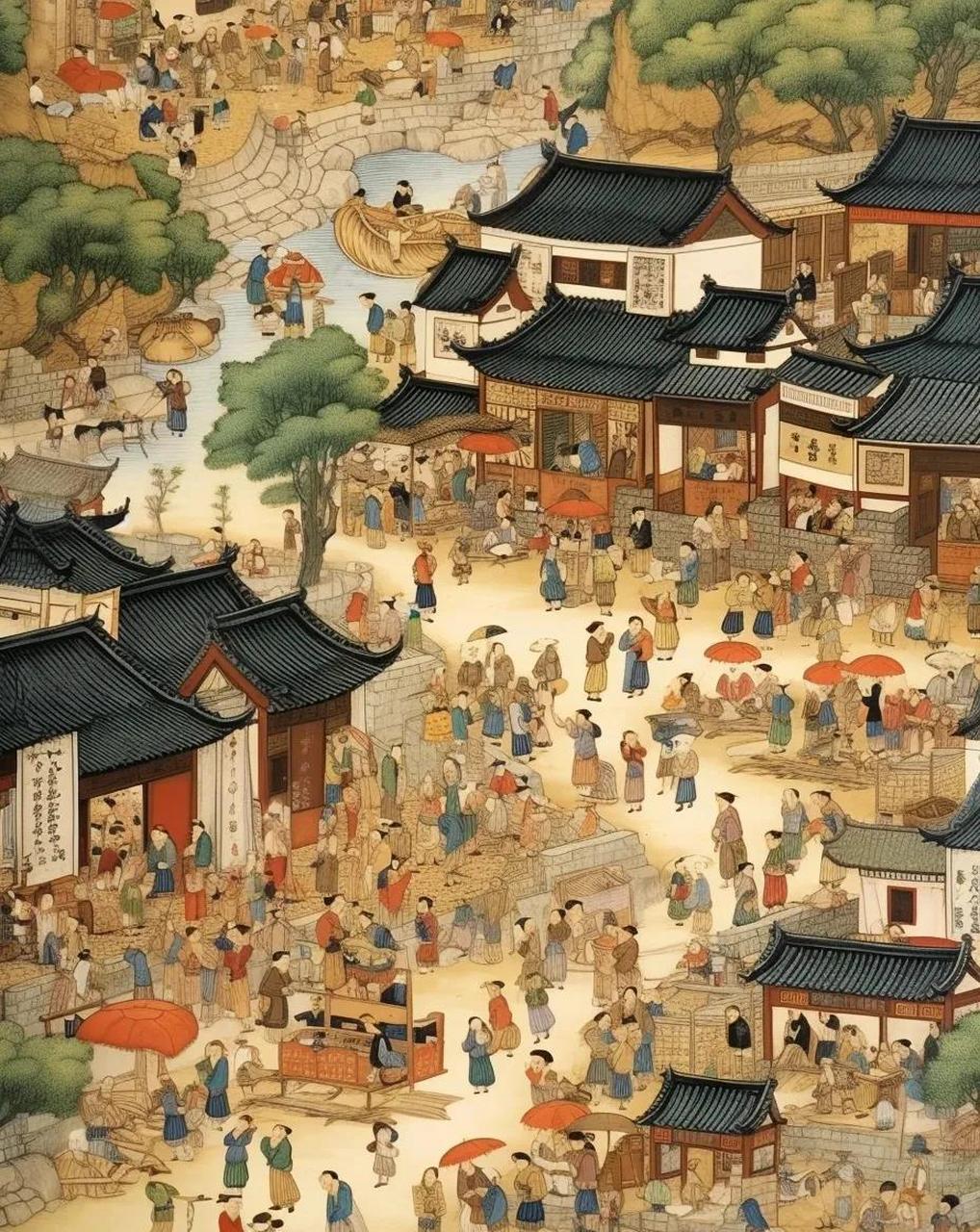 漫画清明上河图