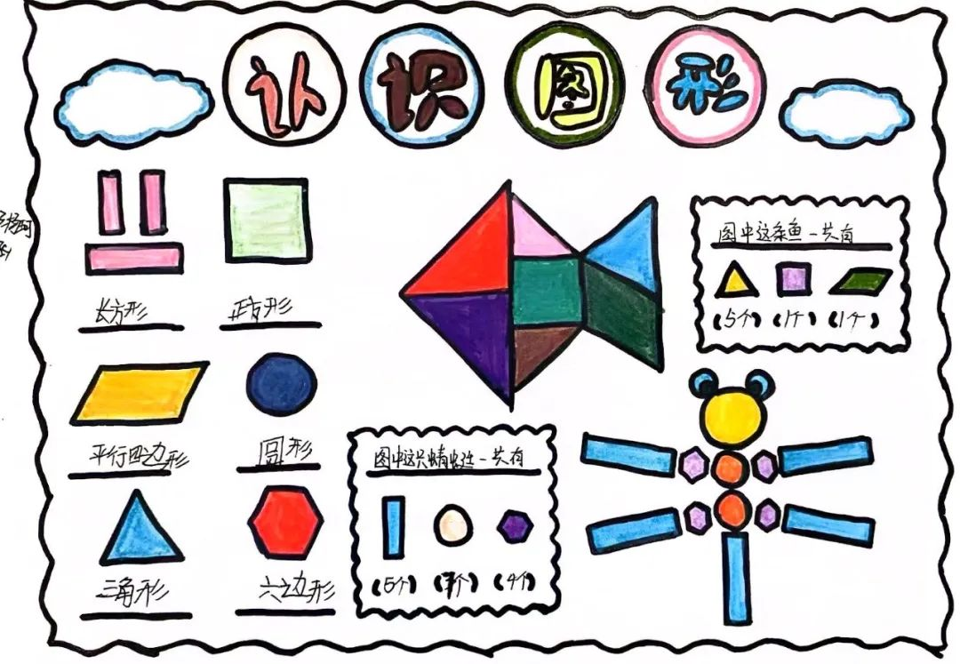 东安小学一年级数学特色作业系列展示