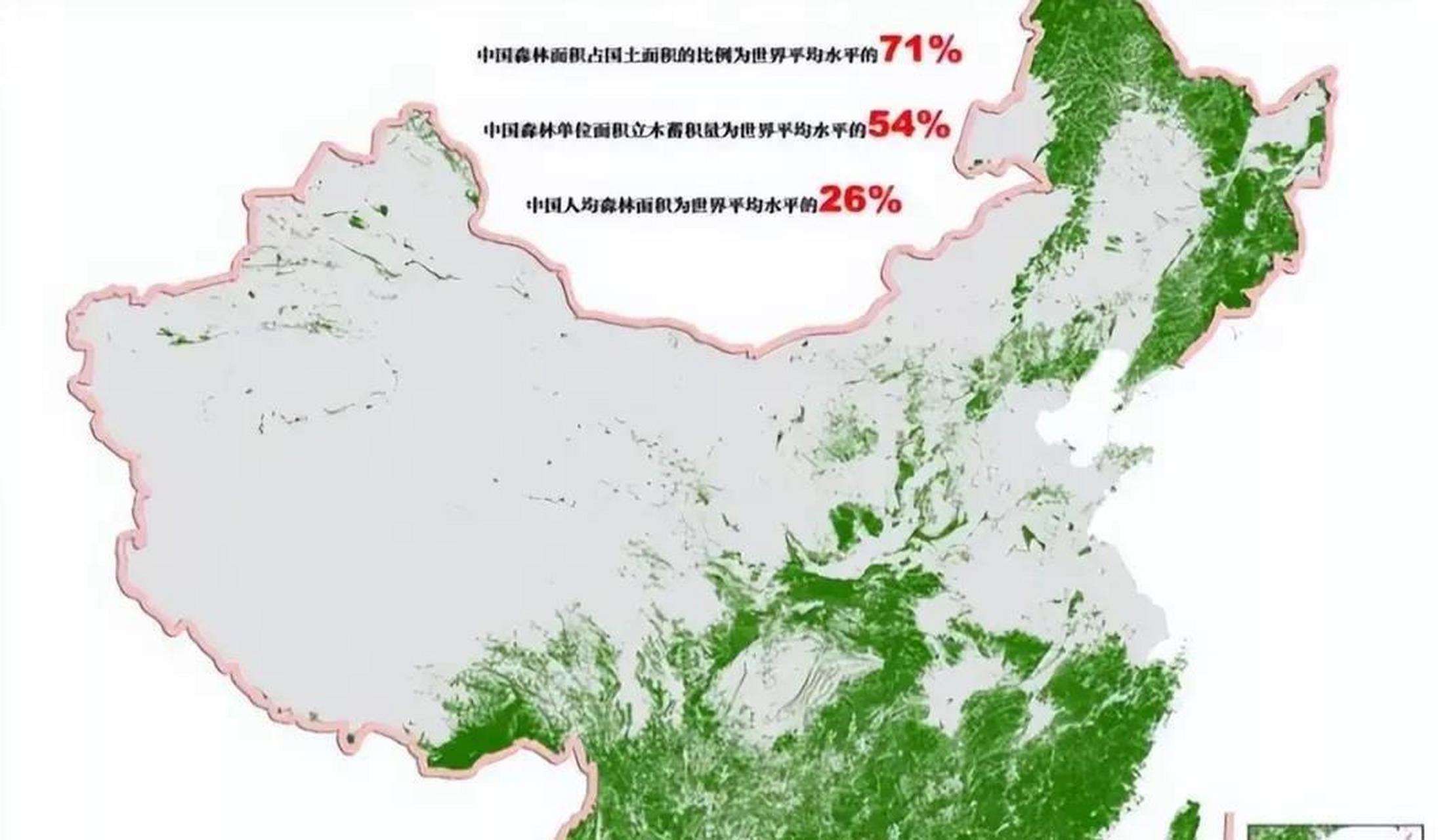 中国森林覆盖率最高的三个省份.